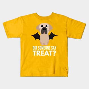 St Bernard Halloween Trick or Treat Kids T-Shirt